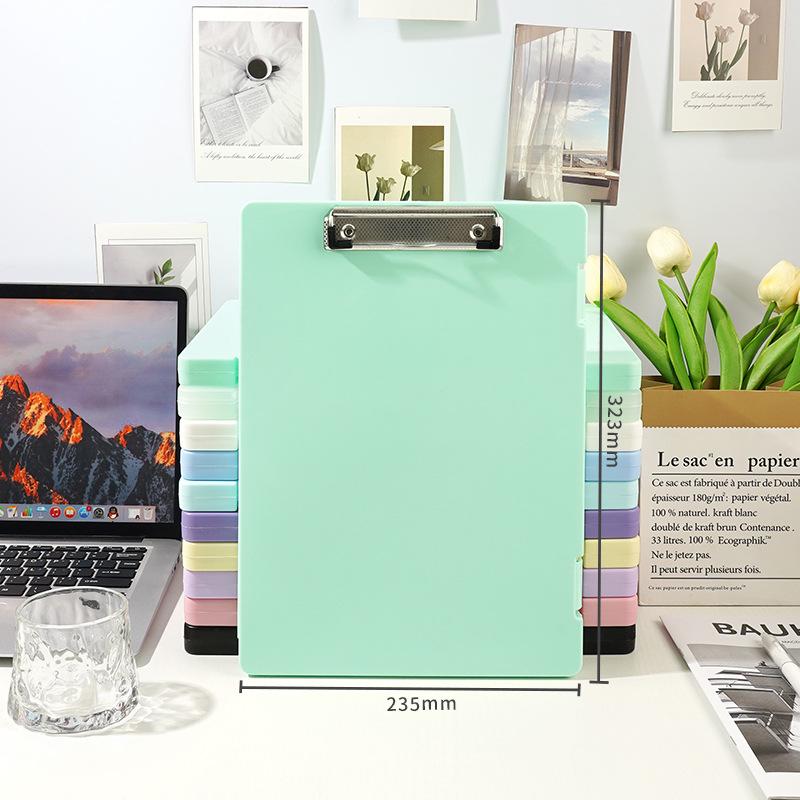 Прозрачная пластиковая многофункциональная коробка для хранения файлов формата А4 и папка для контрольных работ