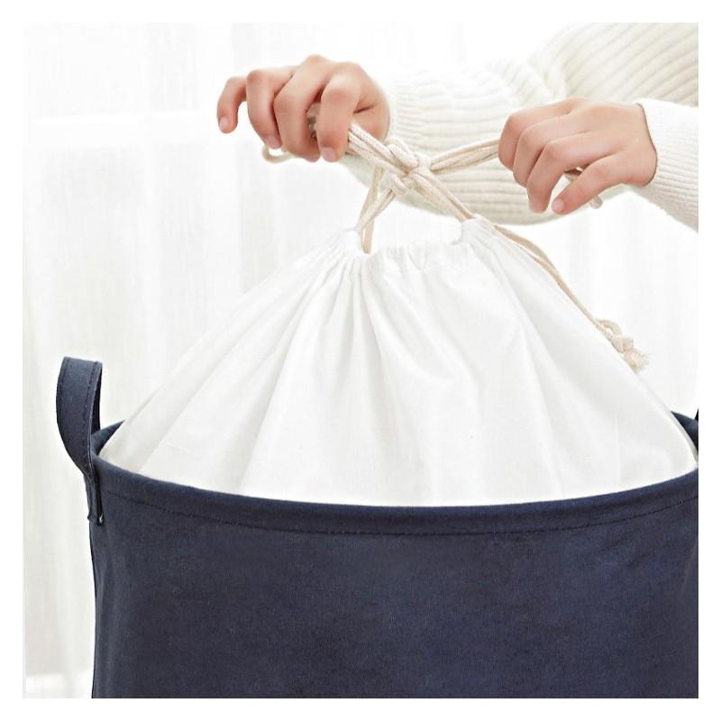 Organizer Toy Container Laundry Basket 40X50 Black Trunk