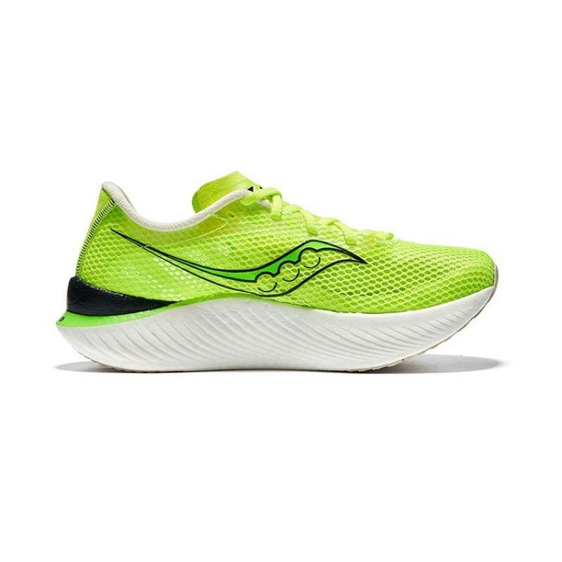 SAUCONY Endorphin Pro 3 мужские карбоновая пластина марафонские гоночные кроссовки зеленый черный S20755-75