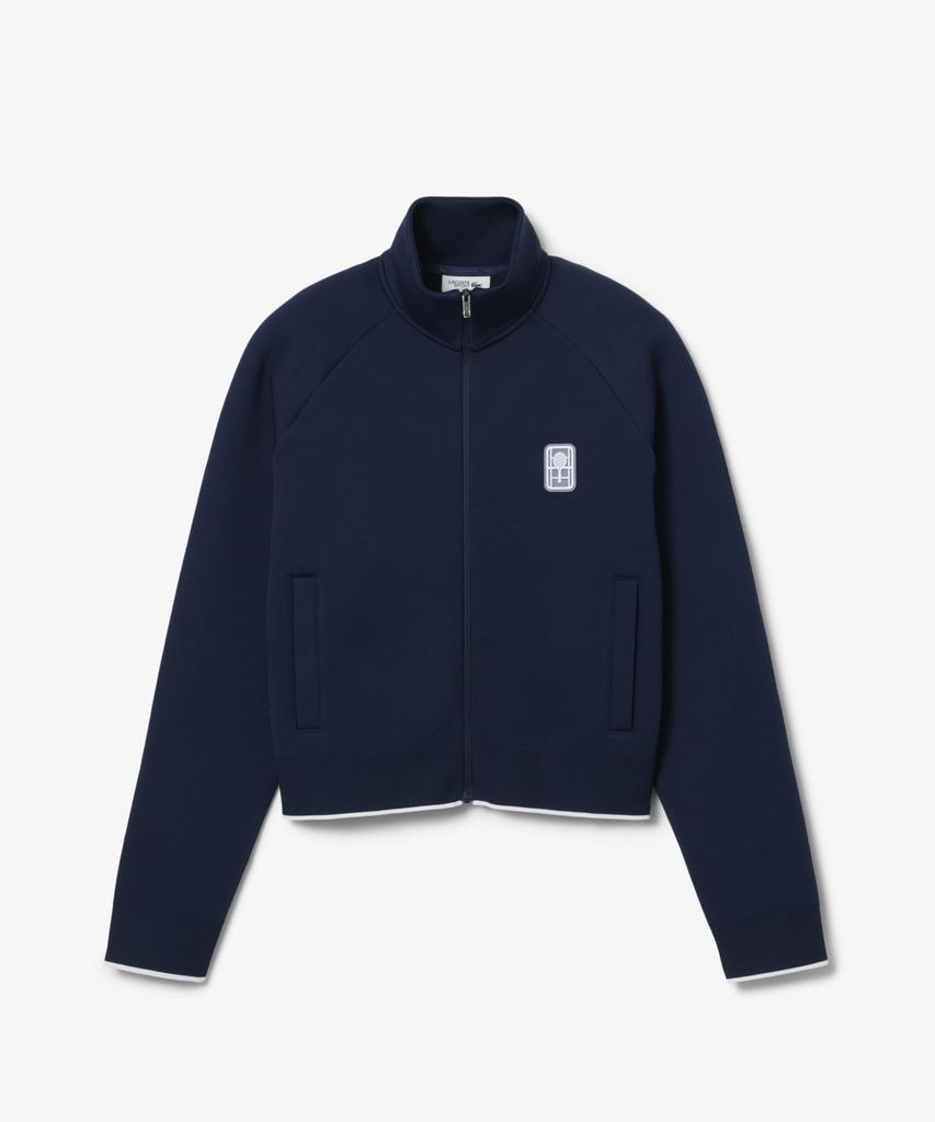 LACOSTE Women'S Tennis Heritage Sweat Zip-Up Sf0228-56G 166