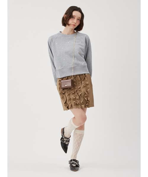 Business card holder with shoulder RWGG251519 BRW [Furfur]