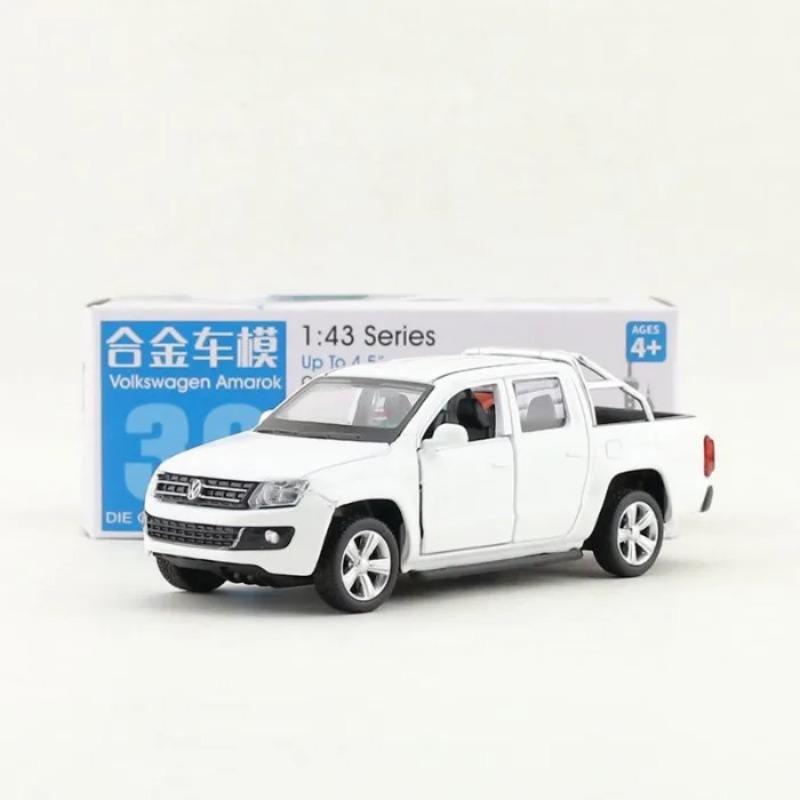 Симуляция 1/46 Сплав Volkswagen Amarok Пикап Модель автомобиля Литая игрушечная машина Детский подарок для мальчика Домашний декор Миниатюрная машина
