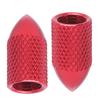 2pcs Schrader Valve Caps Aluminium Alloy Schrader Cycling Valve Dust Covers Bicycle Tire Caps