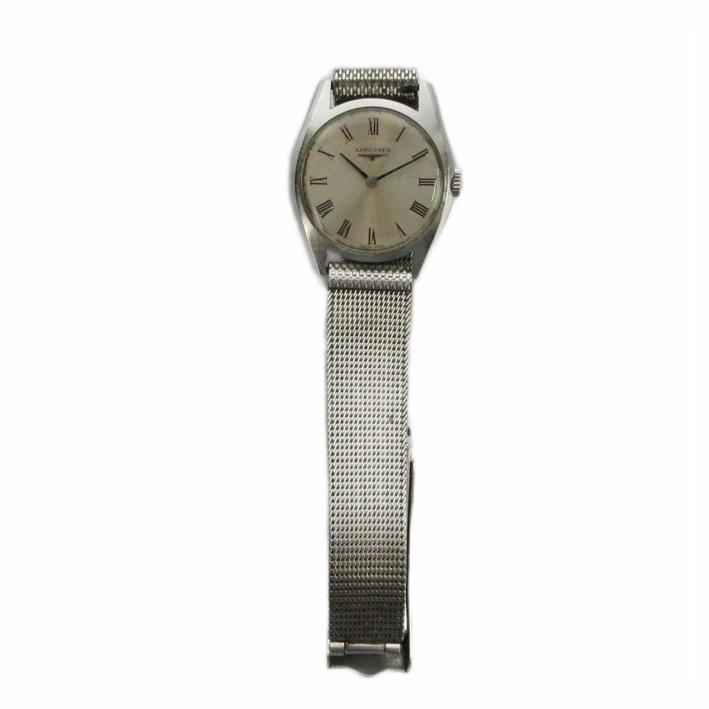 Использованный manual winding Longines LONGINES logo серебристый цвет GY18 /MQ