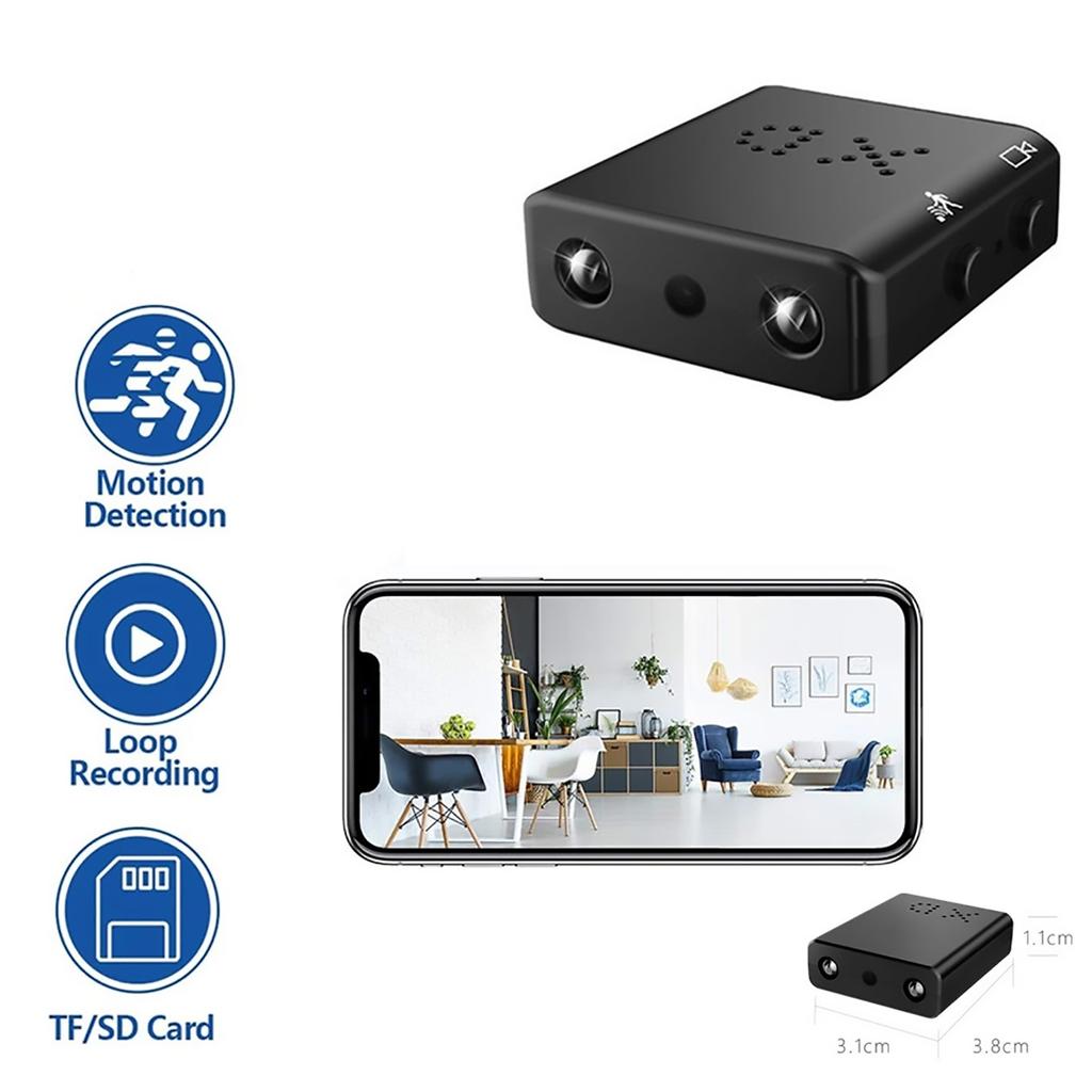 Wsdcam X D IR-CUT Mini Camera Smallest 1080P HD Camcorder Infrared Night Micro Cam Motion Detection DV DVR Security Camera