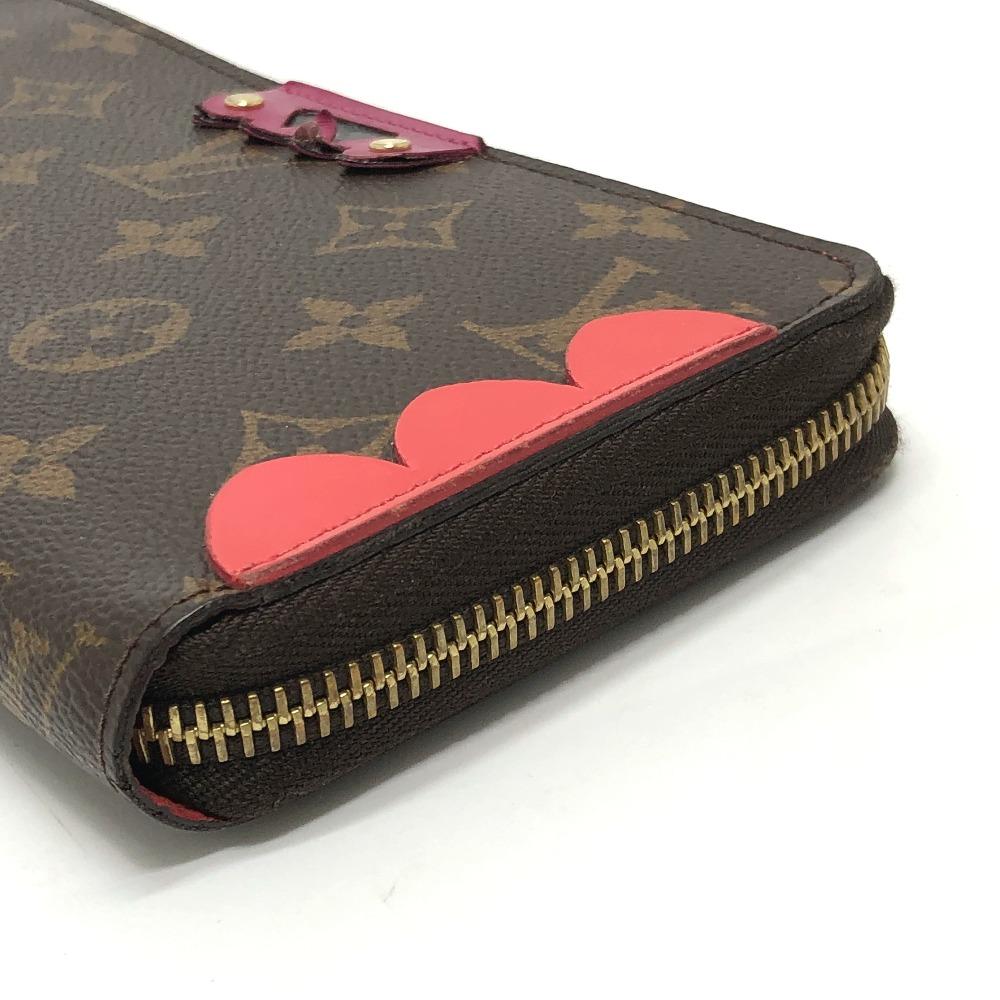 Louis Vuitton M61364 Monogram zippywallet totem Long Wallet MonogramCanvas Brown