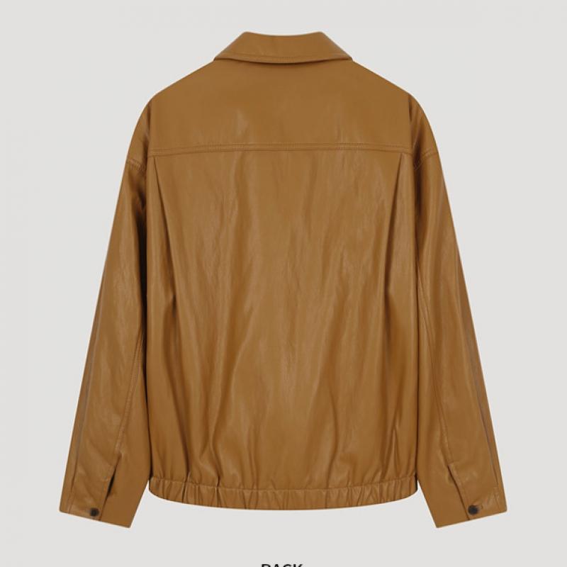  She S miSS  Eco Leather Quilted blouSon Jumper Swwjpo41010 Mt