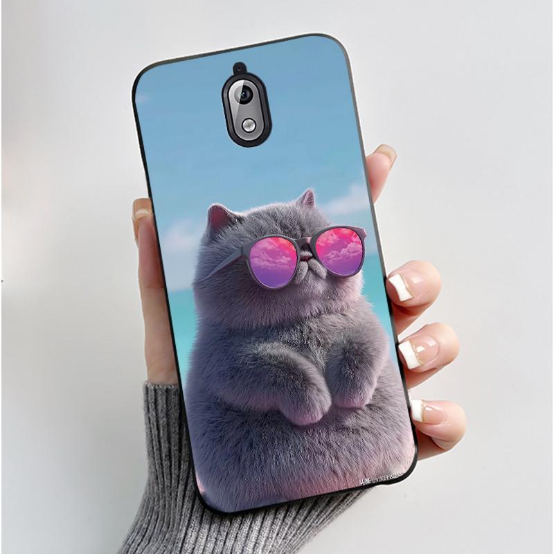 Корпус Для Nokia 3.1 TA-1049 TA-1057 / Nokia 3 TA-1032 TA-1028 Чехол Для Телефона Роскошный Милый Крутой Мальчиков Девочек Мягкий Силикон Матовый Чехол