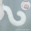 Handmade Plush Animal Ear Tail Headband Cosplay Anime Convention Cute Cat Fox Ears Hair Accessory