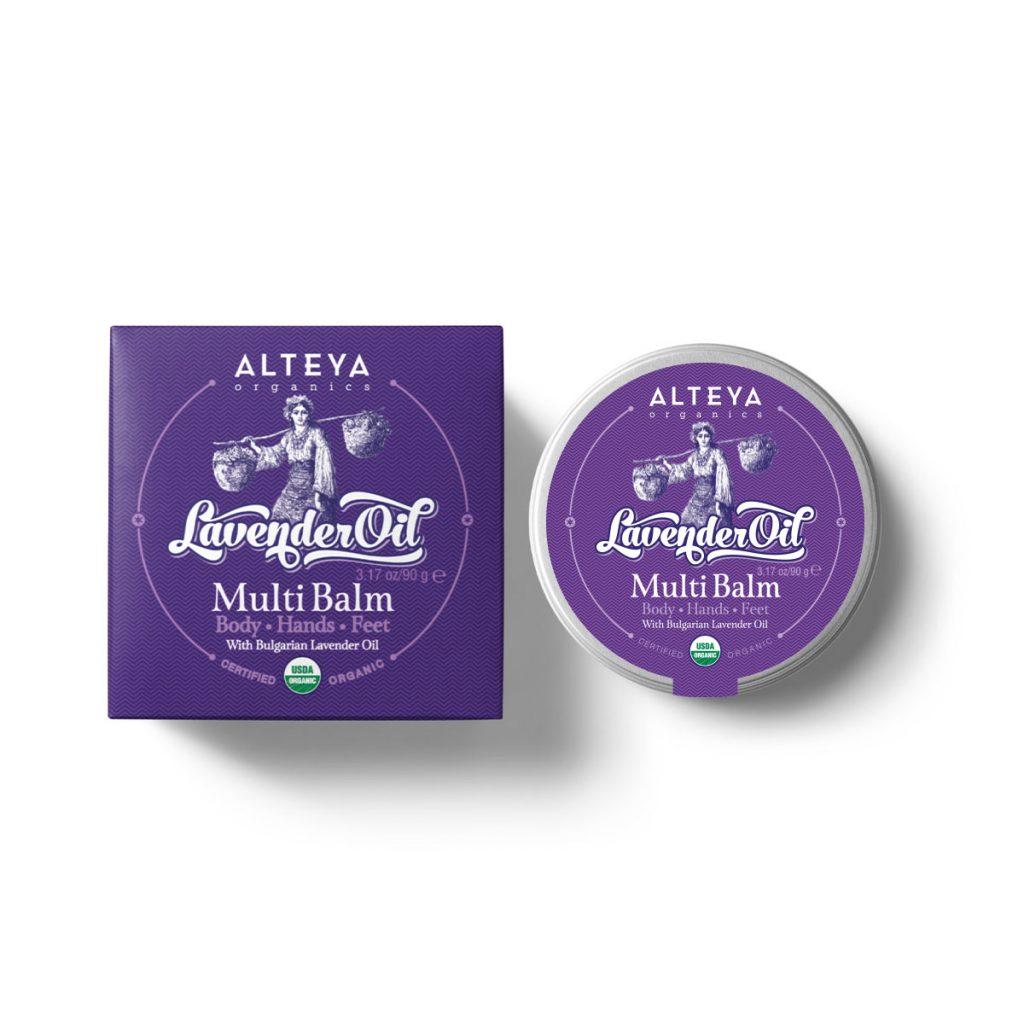 Organiczny olejek lawendowy multi balm 90g