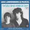 7-дюймовая пластинка UDO LINDENBERG PASCAL Wozu Sind Kriege Da 613222 TELEFUNKEN 1981 Германия Рок Б/у
