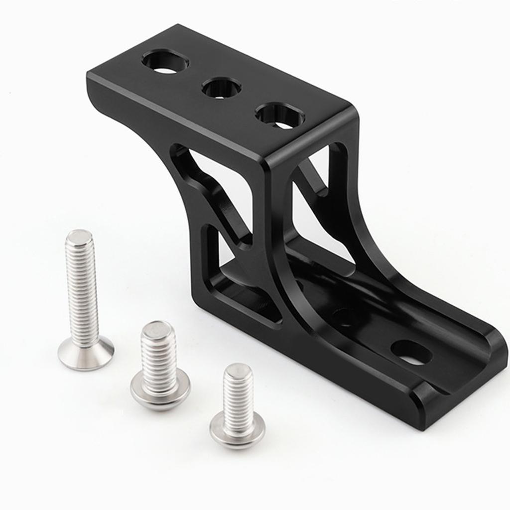 Велосипедные передние багажники для сумок Удлинители для блоков Алюминиевые сплавы Велосипедный фонарь Pig Nose Поднятое крепление Адаптер для держателя велосипедной сумки