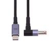 Cablecc Type C Input To DC 20V Output Power 100W 135W 140W 65W PD Charging Cable for Laptop USB-C 5.5 2.5mm