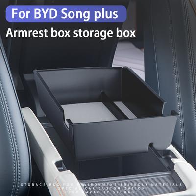 Для BYD Song Plus DMI EV 2025 2025 2025 Бокс для хранения в подлокотнике, аксессуары для хранения в салоне автомобиля