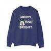 Mens Mickey Mouse Merry & Bright Sweatshirt