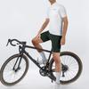 [Santic] Men's Short-Sleeve Cycling Jersey - Cycling Wear, Bicycle, Road Bike, Summer, Sweat-Wicking, Quick-Drying, Breathable, Elastic (White, 2XL)