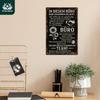 Putuo Decor жестяная табличка из металла в немецком винтажном стиле «В этом офисе мы смеемся вместе» Декор для стены для дома, офиса, студии Подарок