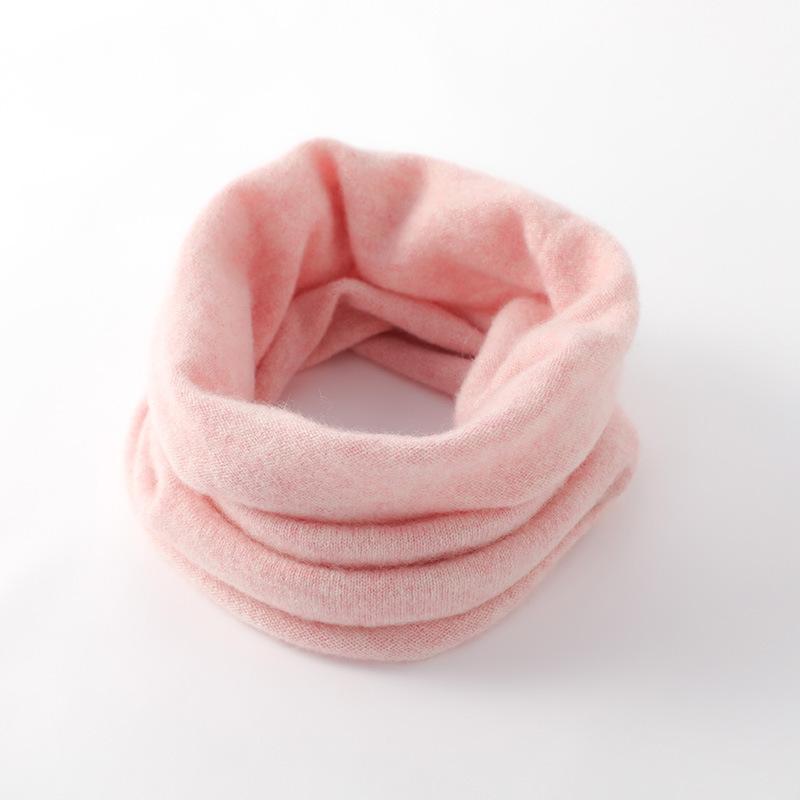 Осенне-зимний тонкий однотонный шерстяной чехол на шею для мужчин и женщин, защита шеи, теплый вязаный фальш-воротник, универсальный шарф от солнца
