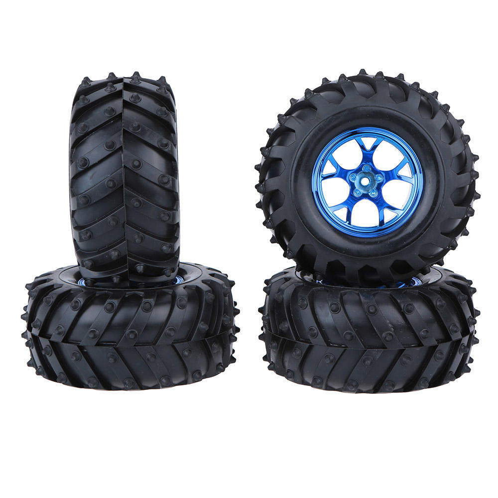 4 шт./компл. 1/10 шины Monster Truck для Traxxas HSP Tamiya HPI Kyosho RC модель автомобиля