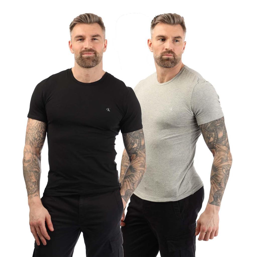 Calvin Klein Mens Essential Crew Neck T-Shirt (Pack of 2)