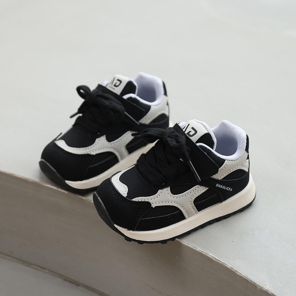 Kids Spring Autumn Sports Shoes Non Slip Soft Sole Casual Sneakers For Boys And Girls Toddler Walking Trainers