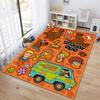 Halloween cartoon comedy adventure movie Scooby-Doo carpet is suitable for living room and bedroom doormats office balcony decorative carpet V13