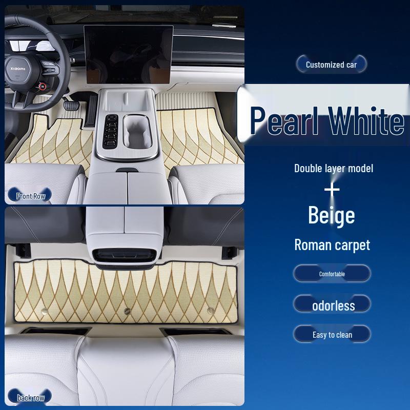 Volvo XC90 (2015-2025) Seven-Seater TPE Waterproof Floor Mats