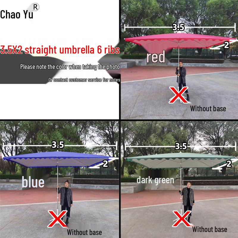 Складной уличный коммерческий солнцезащитный зонт с наклоном и козырьком