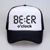 Кепка с принтом BEER OCLOCK Крутая летняя забавная унисекс женская летняя шляпа модная регулируемая кепка snapback