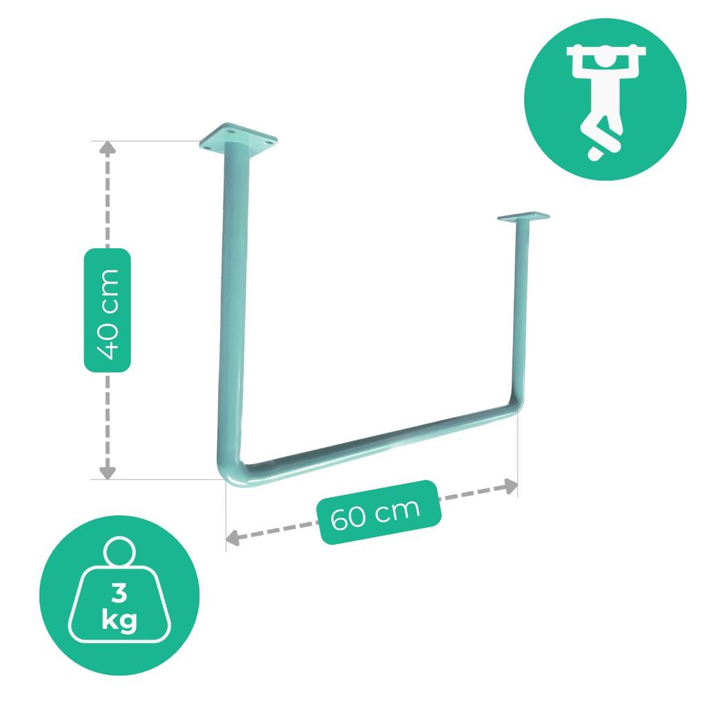 Ceiling Pull-Up Bar Mint