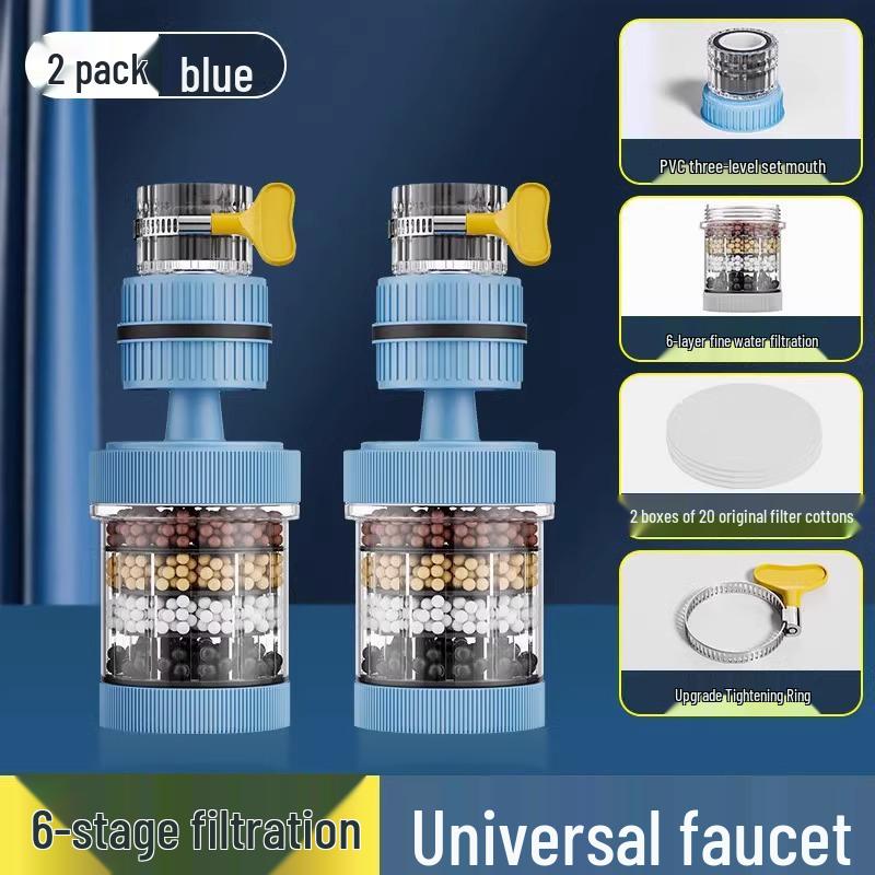 Универсальный брызгозащитный фильтр для крана и очищающая душевая лейка для кухни и общежития