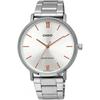 Casio Мужские кварцевые металлические часы Серебристые Mtp Vt01d 7b
