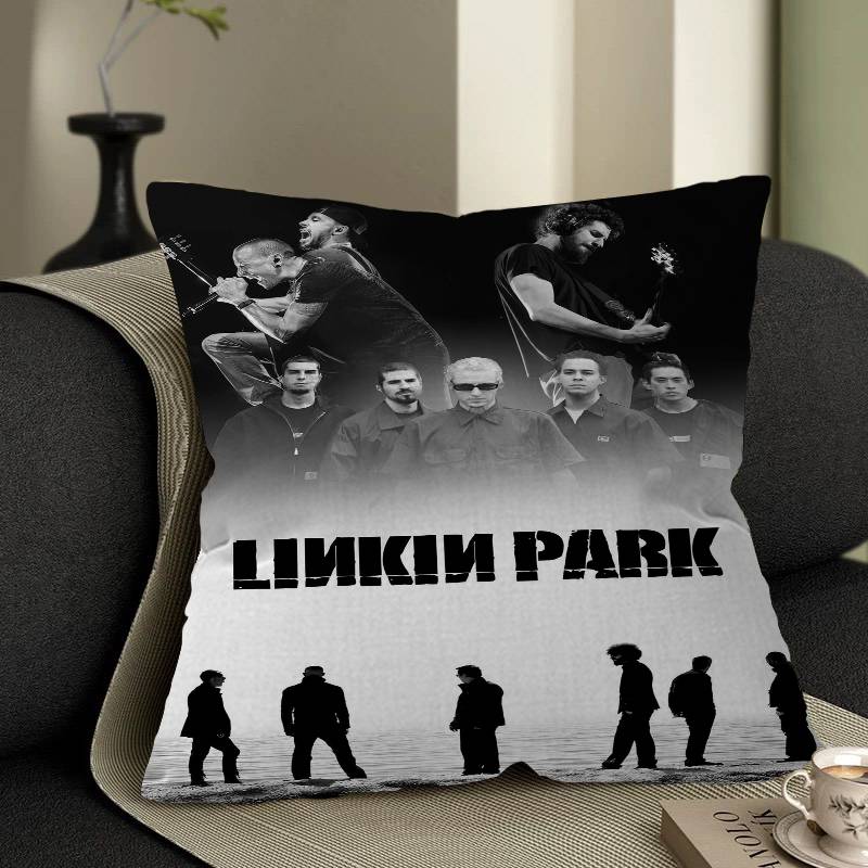 Подушка L-Linkin P-Park Крутая Персонализированная Чехол от Пыли Спальня Дети Вечеринка Украшение Наволочка День Рождения Детский Подарок