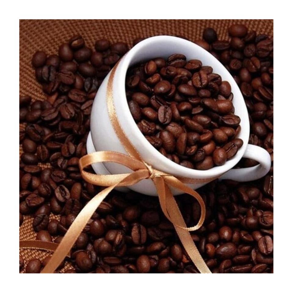 5D DIY полная круглая алмазная живопись кофе Алмазная вышивка горный хрусталь картина вышивка крестиком мозаика украшение дома подарок