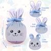 1 шт. Набор мешков на завязках с кроликами на Пасху, Дизайн в форме кролика
