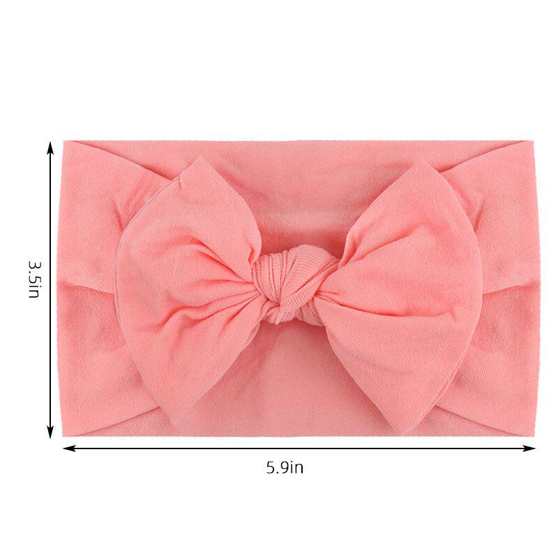 3Pcs Newborn Baby Headband Soft Bows Elastic Headbands Hair Band for Girls Solid Color Toddler Kids Turban Baby Hair Accessories