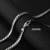 Высококлассная цепочка «Змеиная кость» Мужское модное универсальное ожерелье Модная мужская ретро-высококлассная нишевая простая цепочка