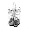 Oil and Vinegar Set BBQ Bottle Multiuse Condiment Canisters Pots Camping Portable Salad Dressing