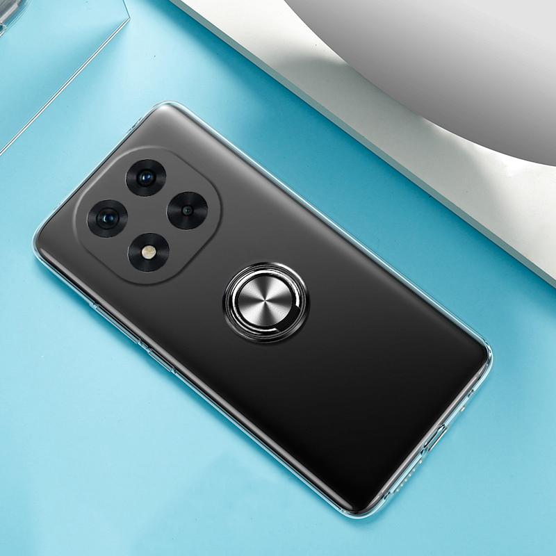 For Xiaomi Poco M8 M8 Pro case Ring Holder Phone Case Ultra Thin Transparent Car Navigation Silicone Clear Cases For MI Poco M8 Pro 5G Phone casing