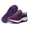 Women's Casual Shoes Platform Slope Heel Fashion Hiking Outdoor Lace Up Anti Slip Running Shoes Tennis Woman Trend 2024 Sneaker
