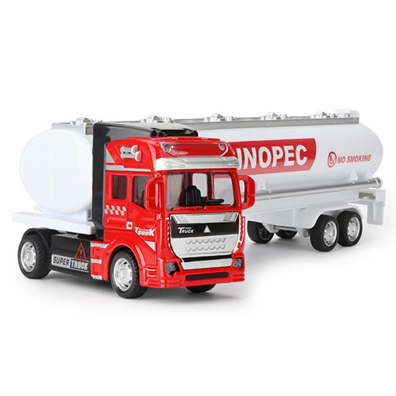 Children Pull Back Car Detachable Container Truck With Container Drop-resistant Car Model Toy Gifts