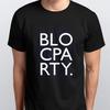 BLOC PARTY новая хлопковая футболка 100% Мужские футболки Топ размеры S M L XL XXL цвета черный белый