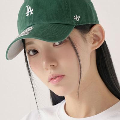 47brand LA Кепка с маленьким логотипом темно-зеленая MLB