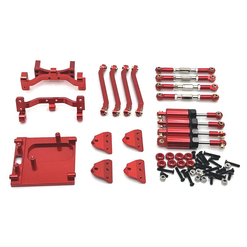 MN Model Metal Upgrade Accessories MN99s MN78 MN98 RC Car Parts Tie Rod Shock Tie Rod Holder Shock Absorber Shock Mount