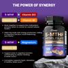 Rich in a blend of vitamins B12, B2, and B6; supports brain health; helps improve mood; suitable for adults.