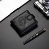 Lion Embossed Wallet Multi-Slot Men'S Card Holder Credit Card Wallet Practical Pu Leather Coin Bag For Fashion Accessory Daily