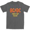 2025 A-AC Power Up D-DC World Tour Merch Men Women T Shirts 100% Cotton Tee Print T-shirt Clothes
