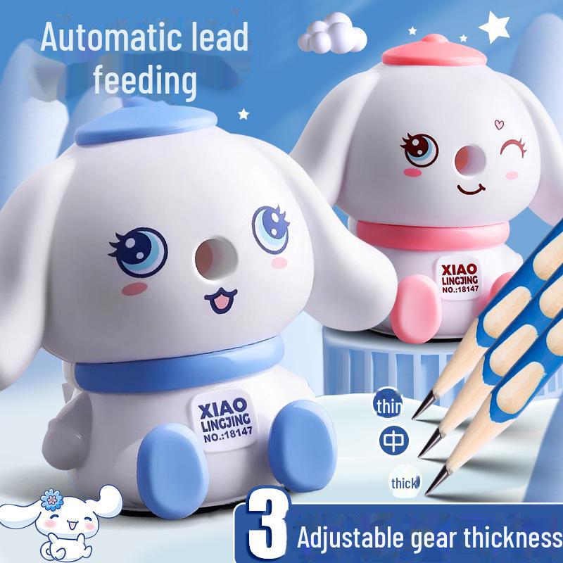 Автоматическая точилка для карандашей с ручным приводом для детей — идеально подходит для мальчиков и девочек