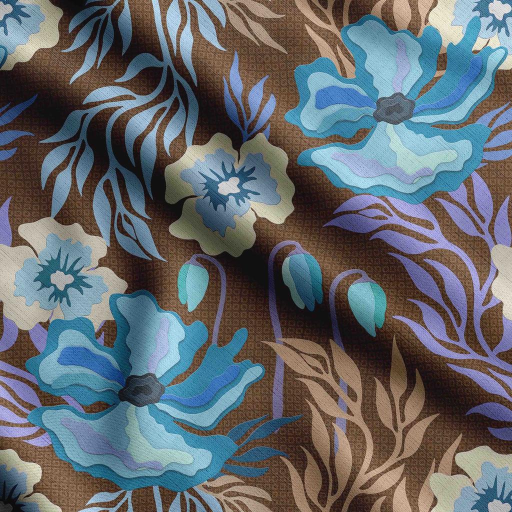 Soimoi Ткань для квилтинга из хлопкового батиста с цветочным принтом, продаваемая во дворе — швейные принадлежности для хлопчатобумажной ткани средней плотности шириной 42 дюйма