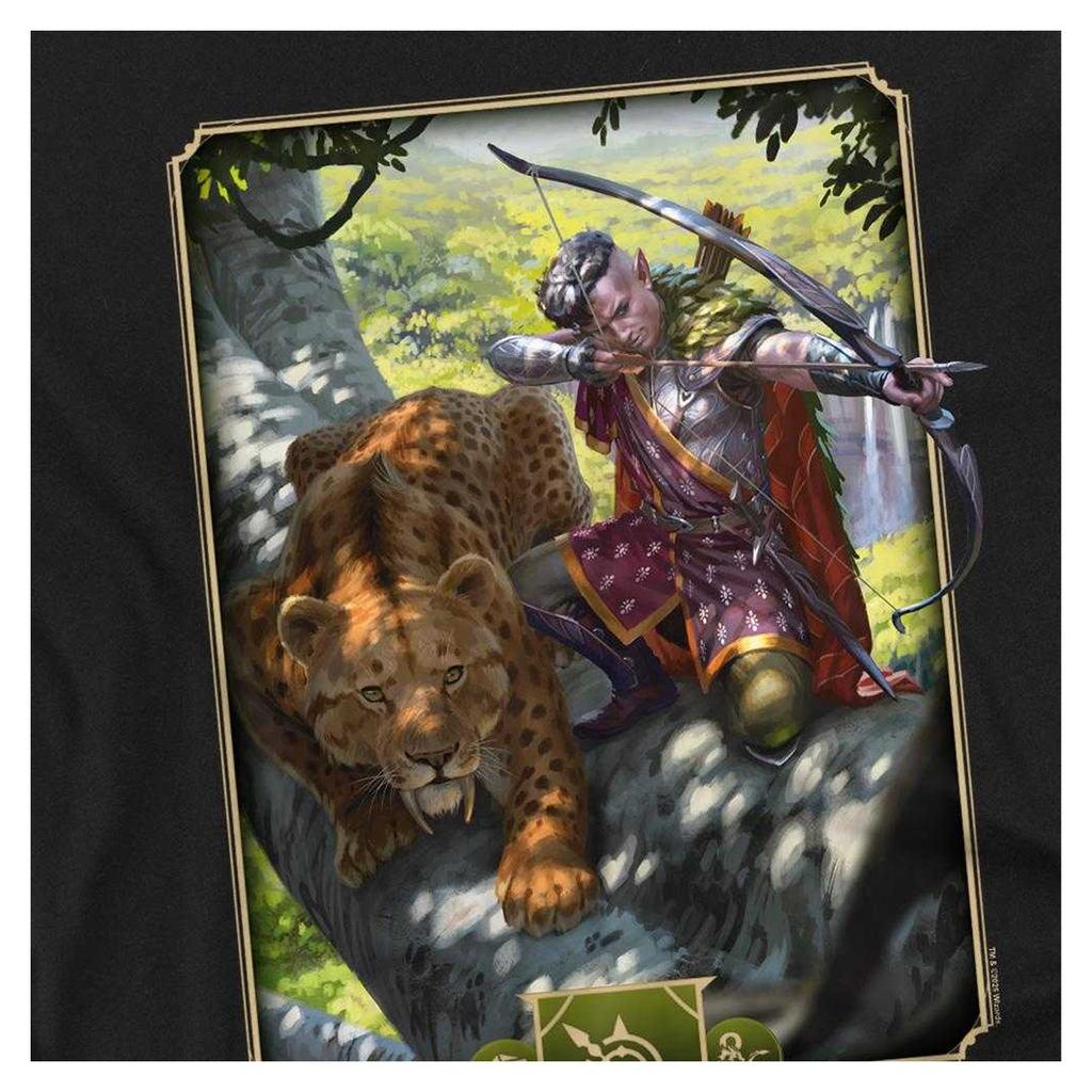 Dungeons & Dragons Unisex Adult Ranger Key Art Key Art T-Shirt